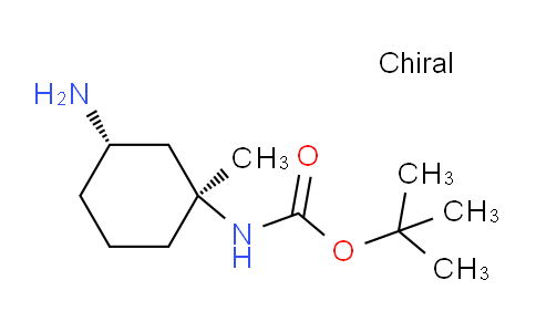2231663-30-0 | tert-butyl N-[(1S,3S)-3-amino-1-methyl-cyclohexyl]carbamate