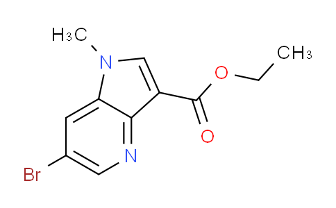 MC267M74 | 2231675-67-3 | ethyl 6-bromo-1-methyl-1H-pyrrolo[3,2-b]pyridine-3-carboxylate