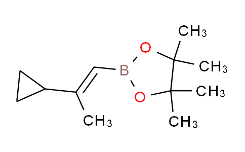 2246919-45-7 | 2-[(E)-2-cyclopropylprop-1-enyl]-4,4,5,5-tetramethyl-1,3,2-dioxaborolane
