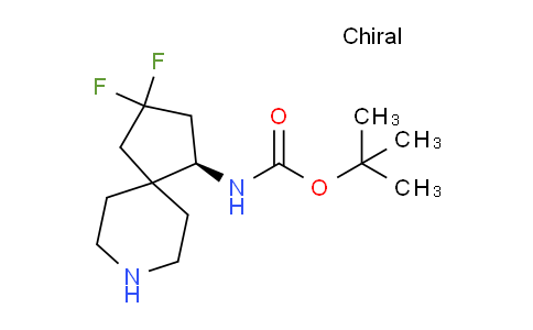 2306245-74-7 | tert-butyl N-[(4R)-2,2-difluoro-8-azaspiro[4.5]decan-4-yl]carbamate