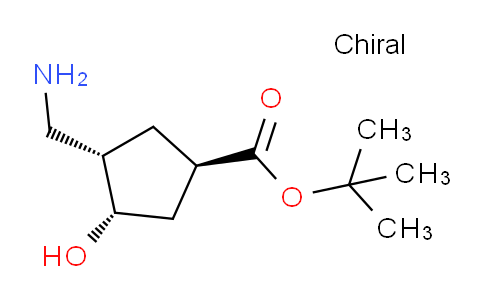 2306249-18-1 | tert-butyl (1R,3S,4S)-3-(aminomethyl)-4-hydroxy-cyclopentanecarboxylate