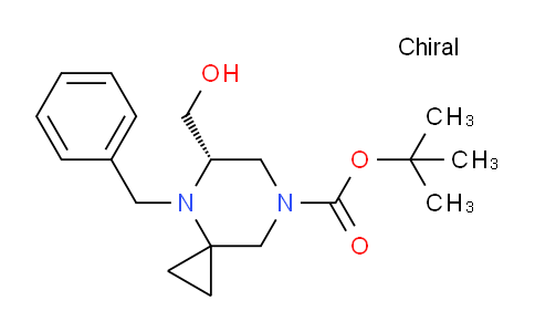 2306253-98-3 | tert-butyl (5S)-4-benzyl-5-(hydroxymethyl)-4,7-diazaspiro[2.5]octane-7-carboxylate