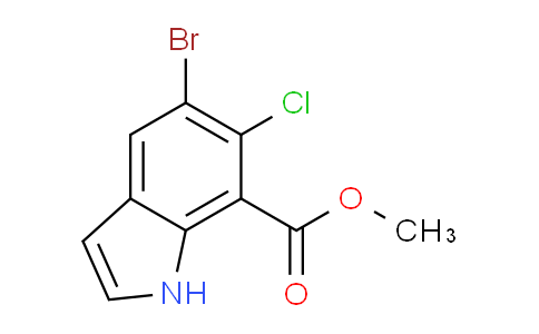 2306262-36-0 | methyl 5-bromo-6-chloro-1H-indole-7-carboxylate
