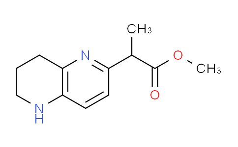 2387597-90-0 | methyl 2-(5,6,7,8-tetrahydro-1,5-naphthyridin-2-yl)propanoate