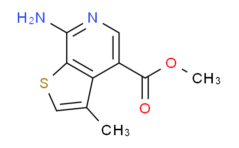 2306262-24-6 | methyl 7-amino-3-methyl-thieno[2,3-c]pyridine-4-carboxylate