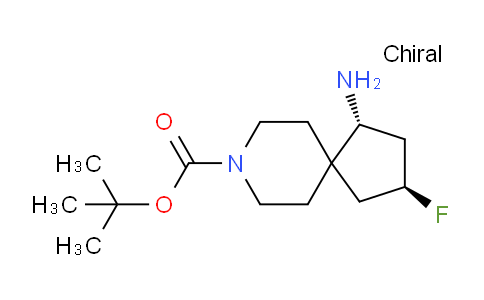 2306253-80-3 | tert-butyl (2S,4R)-4-amino-2-fluoro-8-azaspiro[4.5]decane-8-carboxylate