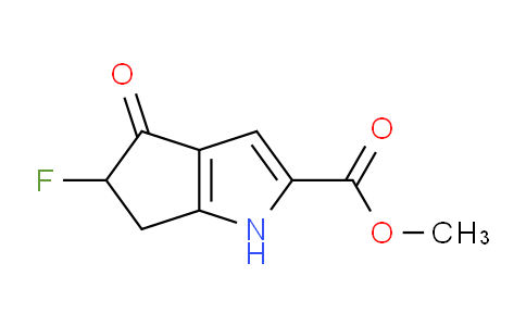 2387599-15-5 | methyl 5-fluoro-4-oxo-5,6-dihydro-1H-cyclopenta[b]pyrrole-2-carboxylate