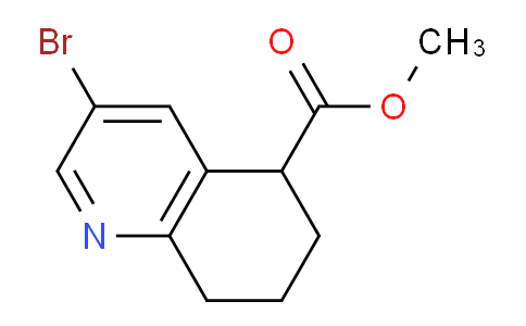 MC268U54 | 2387602-67-5 | methyl 3-bromo-5,6,7,8-tetrahydroquinoline-5-carboxylate