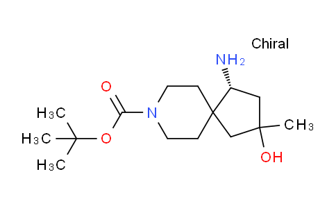 2306259-51-6 | tert-butyl (4R)-4-amino-2-hydroxy-2-methyl-8-azaspiro[4.5]decane-8-carboxylate