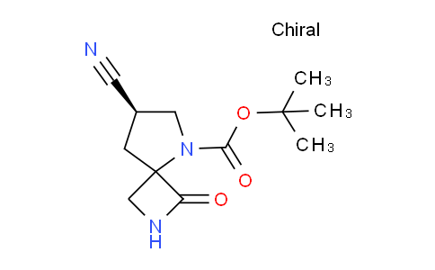 2306259-63-0 | tert-butyl (7R)-7-cyano-3-oxo-2,5-diazaspiro[3.4]octane-5-carboxylate