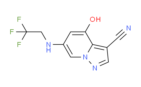 2649419-92-9 | 4-羟基-6-(2,2,2-三氟乙氨基)吡唑并[1,5-a]吡啶-3-腈