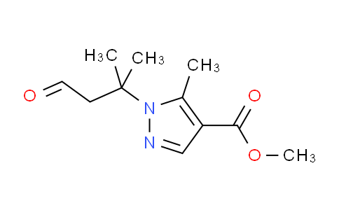 2652026-04-3 | methyl 1-(1,1-dimethyl-3-oxo-propyl)-5-methyl-pyrazole-4-carboxylate