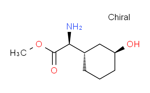 2549171-61-9 | Methyl (2S)-2-amino-2-[(1S,3S)-3-hydroxycyclohexyl]acetate