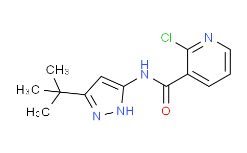2649318-74-9 | N-(3-叔丁基-1H-吡唑-5-基)-2-氯-吡啶-3-甲酰胺