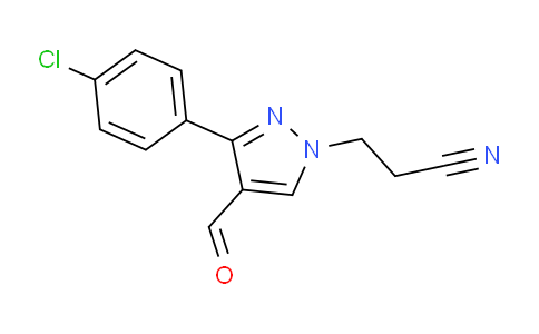 255710-84-0 | 3-[3-(4-氯苯基)-4-甲酰基-1H-吡唑-1-基]丙腈