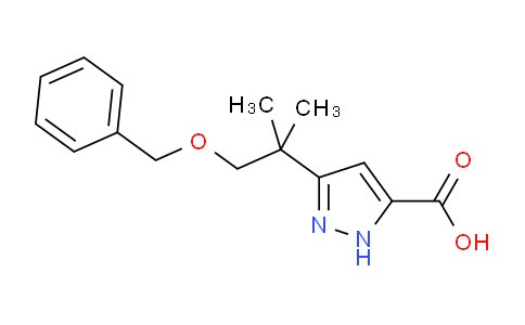 MC269W72 | 2587155-79-9 | 3-(2-苄氧基-1,1-二甲基乙基)-1H-吡唑-5-羧酸