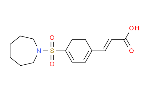342778-72-7 | 3-[4-(azepan-1-ylsulfonyl)phenyl]prop-2-enoic acid