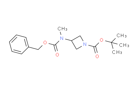 1638767-12-0 | tert-butyl 3-{[(benzyloxy)carbonyl](methyl)amino}azetidine-1-carboxylate