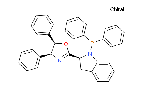 MC26B266 | 2757084-18-5 | (4S,5R)-2-((S)-1-(ジフェニルホスファニル)インドリン-2-イル)-4,5-ジフェニル-4,5-ジヒドロオキサゾール