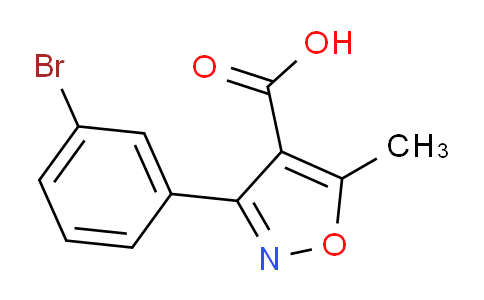 MC26B550 | 954230-35-4 | 3-(3-bromophenyl)-5-methylisoxazole-4-carboxylic acid