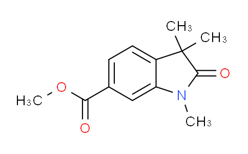 1638760-34-5 | methyl 1,3,3-trimethyl-2-oxo-2,3-dihydro-1H-indole-6-carboxylate