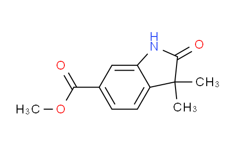 1638765-21-5 | Methyl 3,3-dimethyl-2-oxo-2,3-dihydro-1H-indole-6-carboxylate