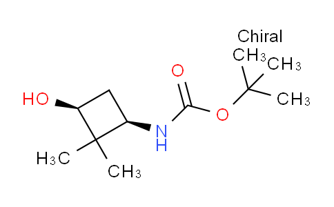 1821818-97-6 | N-[(1R,3S)-3-羟基-2,2-二甲基环丁基]氨基甲酸叔丁酯
