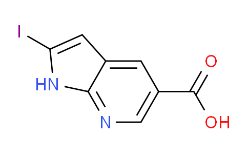 1638768-78-1 | 2-iodo-1H-pyrrolo[2,3-b]pyridine-5-carboxylic acid