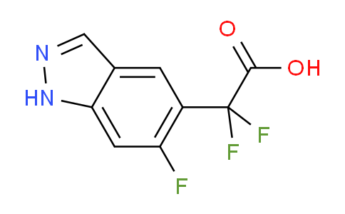 1638772-28-7 | 2,2-difluoro-2-(6-fluoro-1H-indazol-5-yl)acetic acid