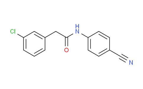 1274611-43-6 | 3-Chloro-N-(4-cyanophenyl)benzeneacetamide