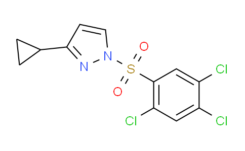 DY26C710 | 955962-40-0 | 3-Cyclopropyl-1-(2,4,5-trichlorophenyl)sulfonyl-1H-pyrazole