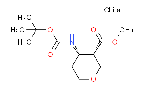 2306247-94-7 | methyl (3S,4S)-4-(tert-butoxycarbonylamino)tetrahydropyran-3-carboxylate