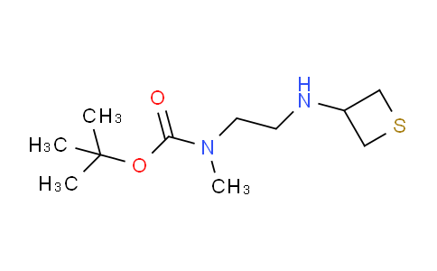 1881716-30-8 | tert-butyl N-methyl-N-{2-[(thietan-3-yl)amino]ethyl}carbamate