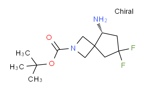 2306250-07-5 | tert-butyl (5R)-5-amino-7,7-difluoro-2-azaspiro[3.4]octane-2-carboxylate