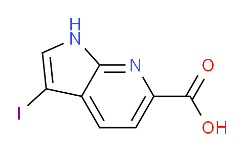 1638768-26-9 | 3-Iodo-1H-pyrrolo[2,3-b]pyridine-6-carboxylic acid