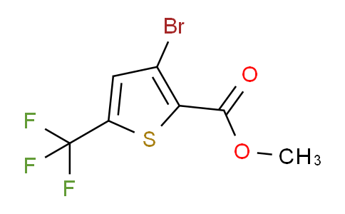 1823362-55-5 | 3-溴-5-(三氟甲基)噻吩-2-甲酸甲酯