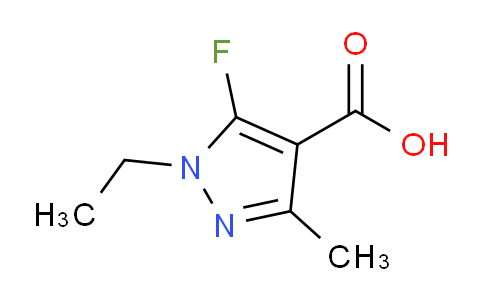 1823402-99-8 | 1-Ethyl-5-fluoro-3-methyl-1H-pyrazole-4-carboxylic acid