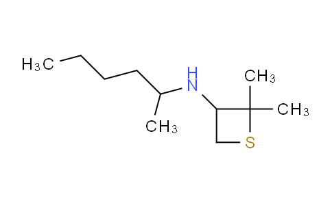 MC26D381 | 1851812-75-3 | N-(己-2-基)-2,2-二甲基硫杂环丁烷-3-胺