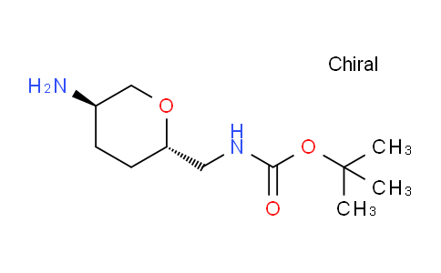 1638744-98-5 | tert-butyl N-{[(2S,5R)-5-aminooxan-2-yl]methyl}carbamate