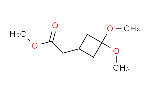 2387598-88-9 | methyl 2-(3,3-dimethoxycyclobutyl)acetate