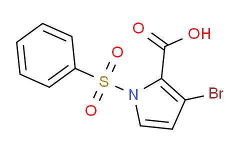 MC26D943 | 2387602-47-1 | 1-(benzenesulfonyl)-3-bromo-pyrrole-2-carboxylic acid