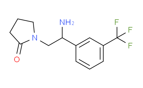 953898-98-1 | 1-{2-氨基-2-[3-(三氟甲基)苯基]乙基}吡咯烷-2-酮