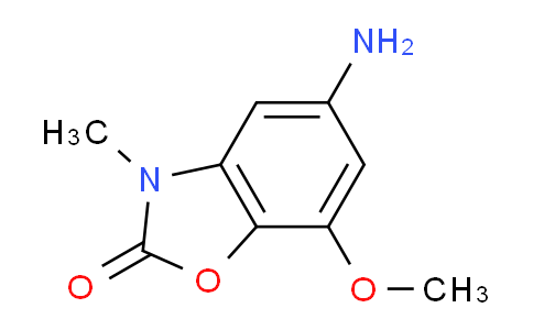 1785154-63-3 | 5-amino-7-methoxy-3-methyl-1,3-benzoxazol-2-one