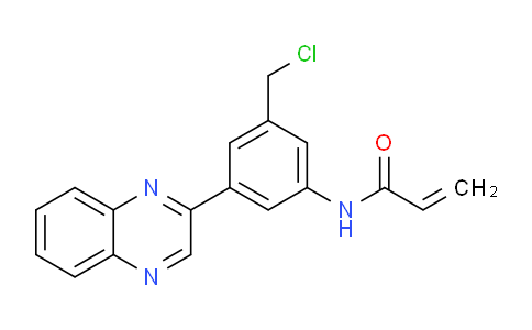 2098062-44-1 | N-[3-(chloromethyl)-5-quinoxalin-2-yl-phenyl]prop-2-enamide
