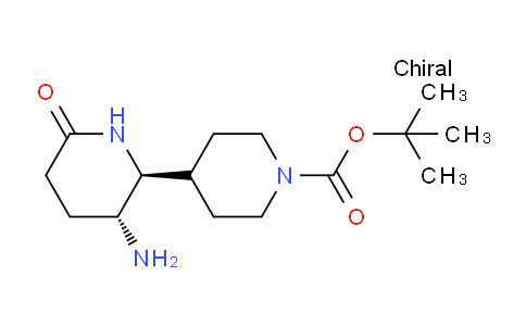 1820579-87-0 | tert-butyl (2S,3R)-3-amino-6-oxo-[2,4'-bipiperidine]-1'-carboxylate