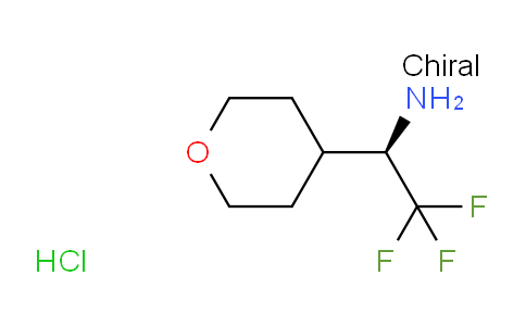 1821820-77-2 | (1R)-2,2,2-trifluoro-1-(oxan-4-yl)ethan-1-amine hydrochloride