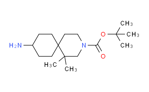 2306261-50-5 | tert-butyl 9-amino-5,5-dimethyl-3-azaspiro[5.5]undecane-3-carboxylate
