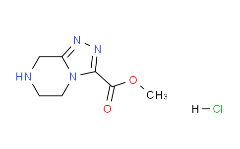 MC26F476 | 2306269-76-9 | methyl 5,6,7,8-tetrahydro-[1,2,4]triazolo[4,3-a]pyrazine-3-carboxylate;hydrochloride