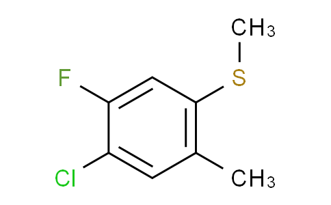 1807037-24-6 | (4-Chloro-5-fluoro-2-methylphenyl)(methyl)sulfane