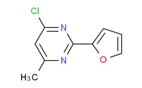 28021-53-6 | 4-Chloro-2-(furan-2-yl)-6-methylpyrimidine